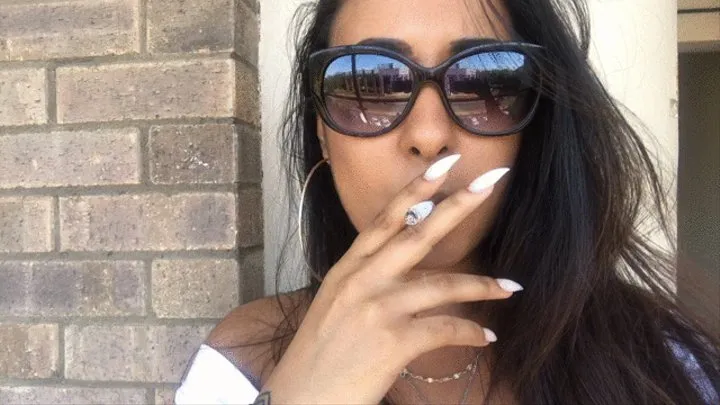 Devious Angel Smokes as You Stroke