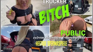 SMOKING ANAL BITCH I Public extremely ridden and fucked I cum games