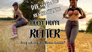 THE FUCKING RIDING SCHOOL | may I learn to ride on you? HOPPE HOPPE REITER