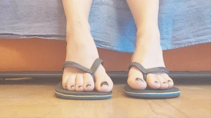 Pretty feet and flip flop