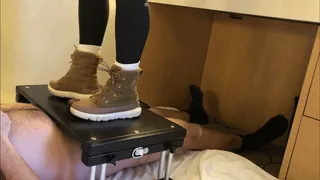 Cute Boots Cock Stomp