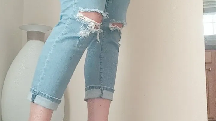 Pee Jeans in the dinning room