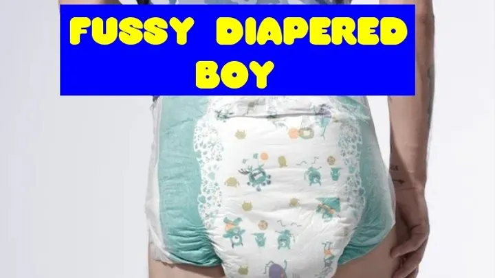 Fussy Diapered Boy