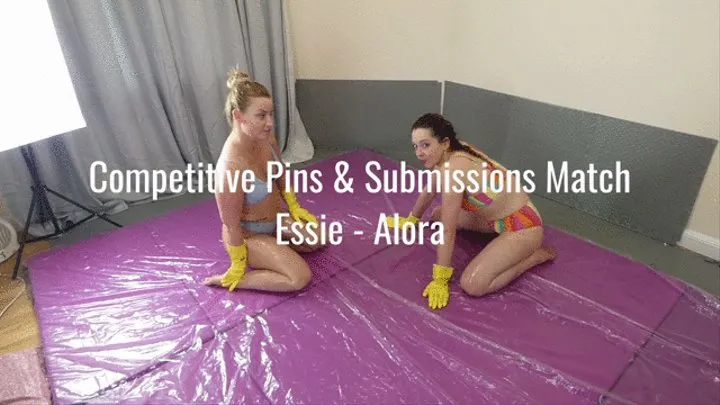 COMPETITIVE OIL WRESTLING Essie - Alora PINS AND SUBMISSIONS