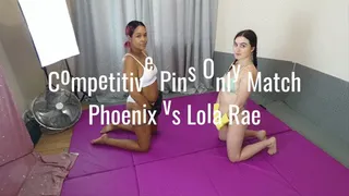 COMPETITIVE MAT WRESTLING Phoenix - Lola Rae PINS ONLY