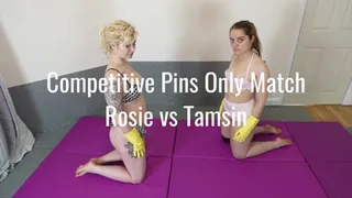 COMPETITIVE MAT WRESTLING Rosie - Tamsin PINS ONLY