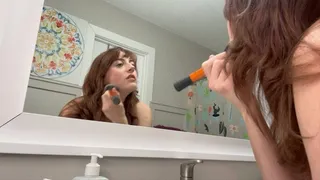 Makeup makes me sneeze!
