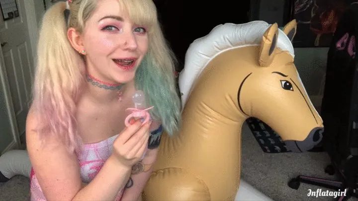 Cum On Palomino Horse For Joshua Custom