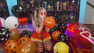 Punkin' Blows and Gives Love To Halloween Balloons