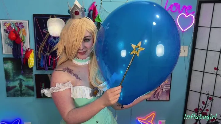 Rosalina Bursts Balloons In Her Galaxy