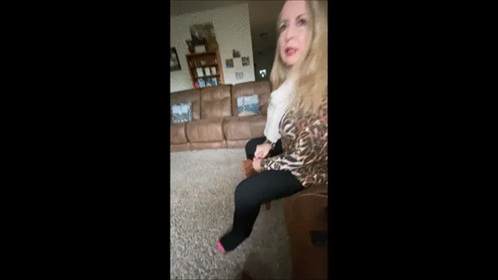 Deb dolls up in her sexy tight designer black jeans and cognac Lauren Conrad designer tall high heel boots to go out for the day & then fucks hubby at the end of the day (1-30-2021) C4S