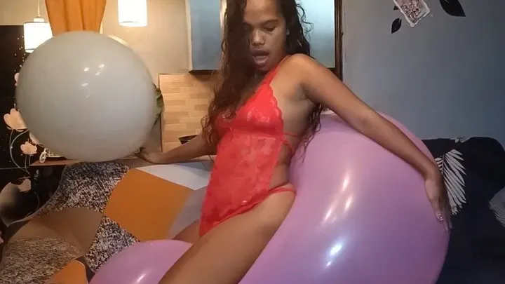 Sexy Juju Rides To Pop and Blows To Pop Your Big Balloons