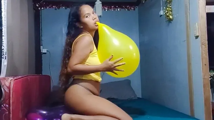 Sexy Juju Blows To Pop And Sits To Pop 14 Inch Belbal Crystal Balloons