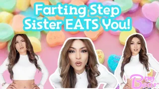 Custom: Farting Step-Sister Eats You!