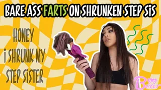 Custom: Bare Ass Farts On Shrunken Step Sister!