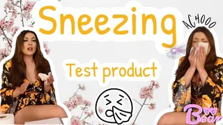 Custom: Sneezing Test Product