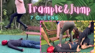 Trampled by 7 Queens