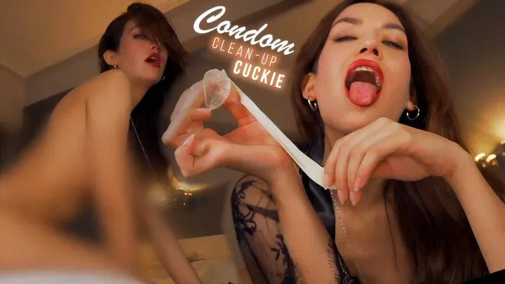 Condom CleanUp Cuckie