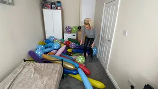 Balloon popping time
