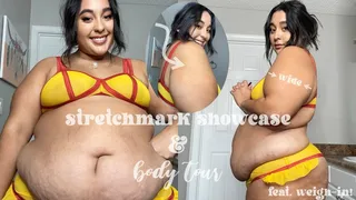 Stretchmark + Body Tour at my HIGHEST WEIGHT EVER!!