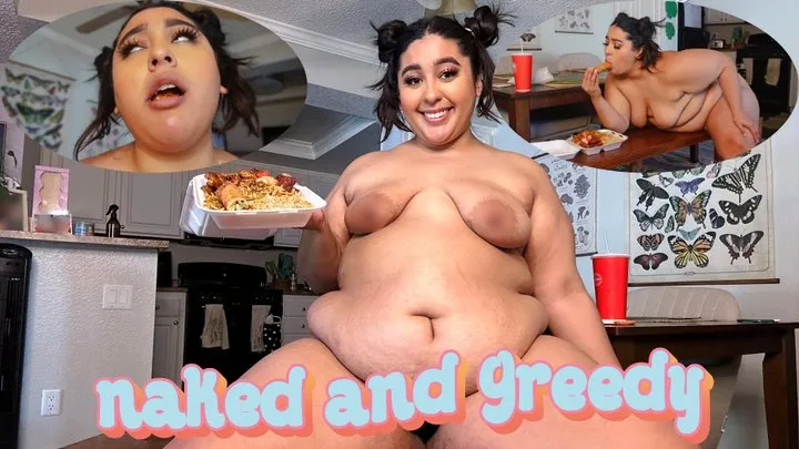 NUDE SENSUAL EATING SHOW