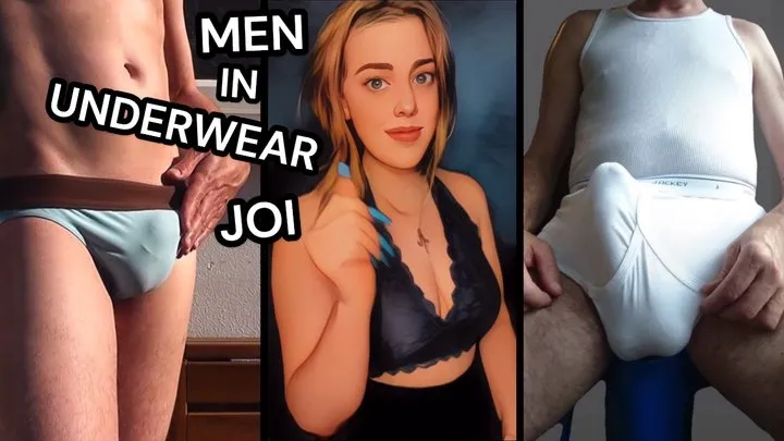 Men In Underwear JOI - The Goddess Of Destruction Jerk Off Instructions