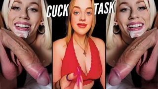 Cuck Task - Suck The Dick That Fucked Your Girlfriend or Wife