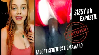 Sissy bb Certified Faggot Homosexual Exposed Mesmerize Blackmail-Fantasy