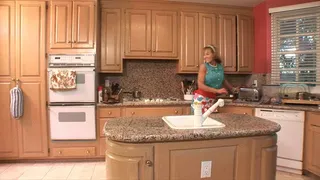 Busty Bounde Milf Nikki Sex Gets Fucked On The Kitchen Floor