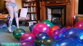 Step Mom angrily pops all your balloons