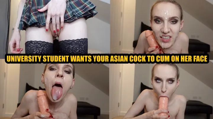 University Slut wants Your Big Asian Cock