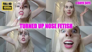 Turned Up Nose Fetish