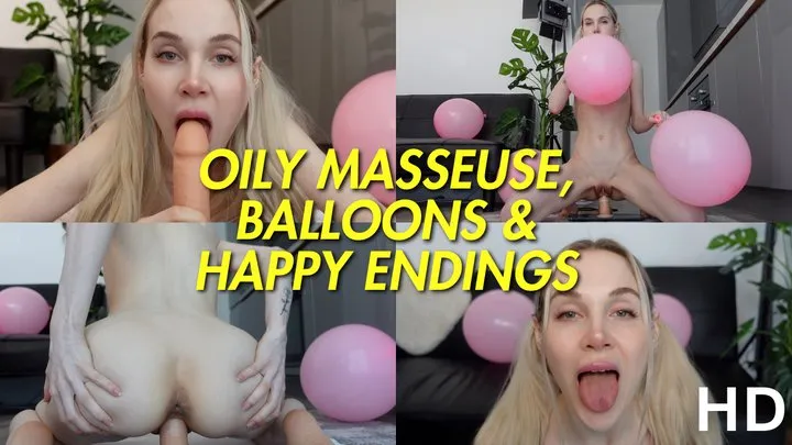 Masseuse Balloons Happy Ending