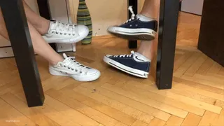 SMELLY CONVERSE SNEAKERS FOOTSIE AND SHOE SWAP