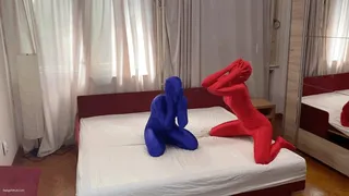 RED AND BLUE ZENTAI GIRLS