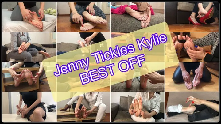 JENNY TICKLES BIG FEET OF KYLIE BEST OFF