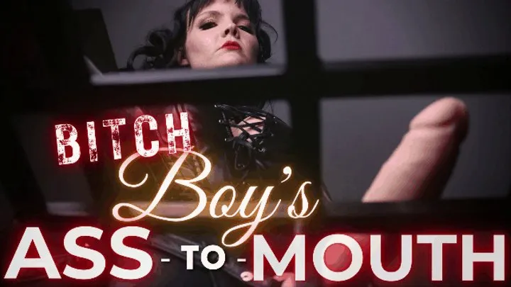 Bitch Boy's Ass-to-Mouth