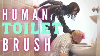 Human Toilet Brush