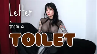 Letter from a Toilet