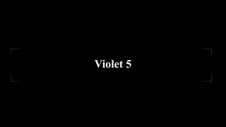 Violet clip 5 - smoking on the space-chair, angle 1,