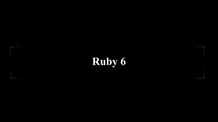 Ruby clip 6 - smoking on her tummy, angle 1, normal quality