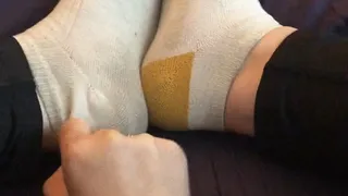 Smelly Sock Removal Tease