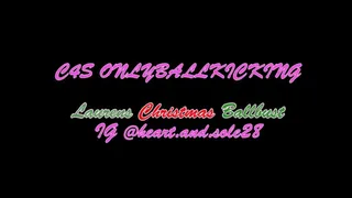 Christmas Ballbusting Starring Lauren