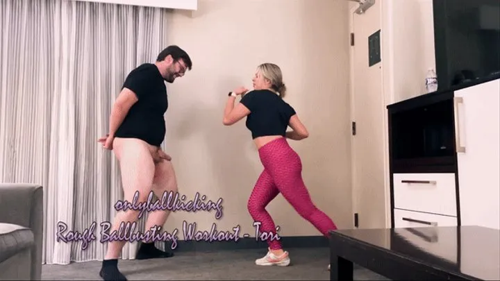 Rough Ballbusting Workout - Tori