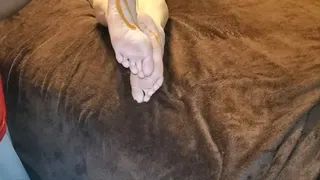 THE CARAMEL DELIGHT FOOT RUB AND WORSHIP