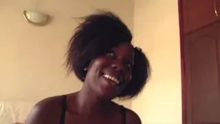 Astonishing african babe has a curvy ass that's getting slammed by a meaty boner