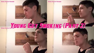 Young Guy Started Smoking