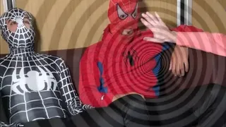 Fer get fun with two spiderman