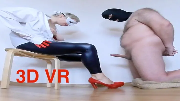 VR Tight leggings mutual masturbation and hands free orgasm for both