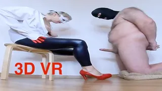 VR Tight leggings mutual masturbation and hands free orgasm for both